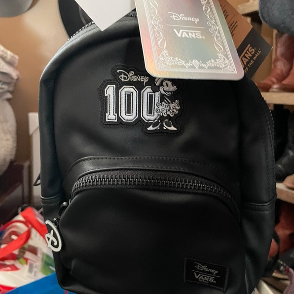 Vans Disney Black Backpack - Picture 1 of 2